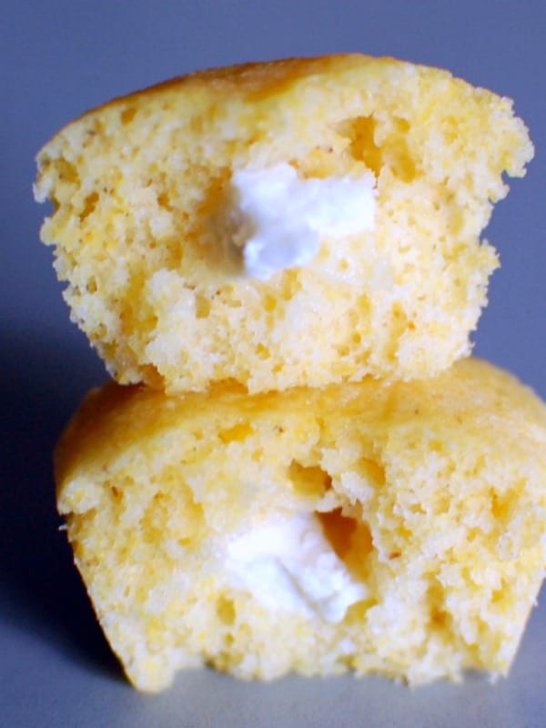 Vegan Goat Cheese Corn Muffins @spabettie #vegan #glutenfree #muffin