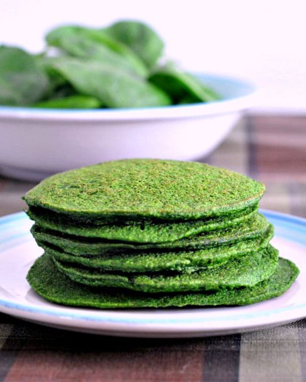 Green pancakes cheap