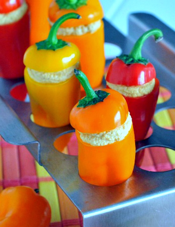 Spicy Stuffed Sweet Peppers