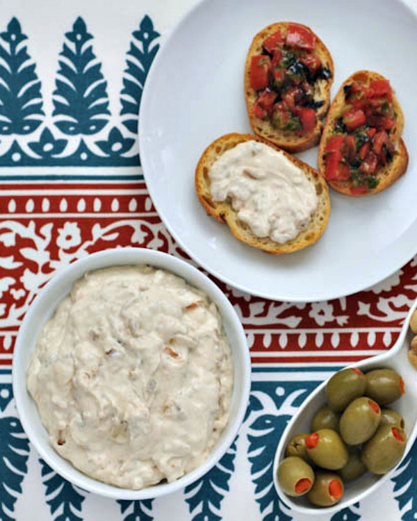Vegan Caramelized Shallot Dip Party Appetizer Recipe
