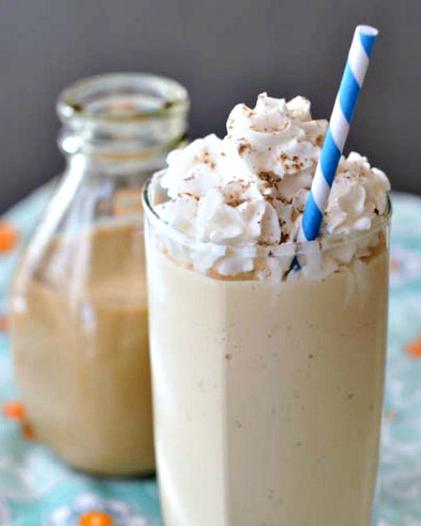 Salted Caramel Milkshake with Vegan Irish Creme @spabettie 