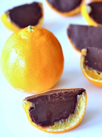 Mandarin Orange Fudge Slices @spabettie