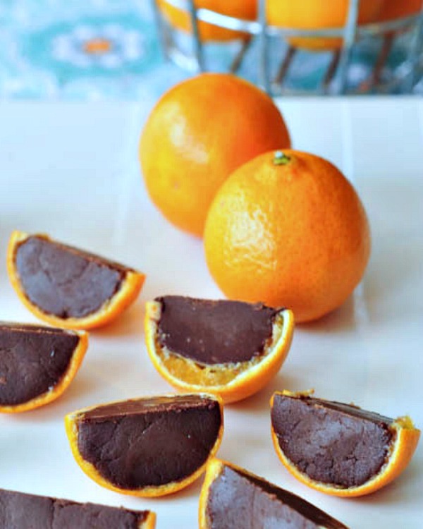 Mandarin Orange Fudge Slices @spabettie