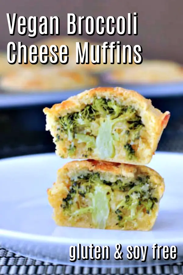 Vegan Broccoli Cheese Muffins @spabettie #vegan #glutenfree #soyfree #dairyfree #brunch