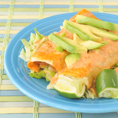 Creamy Tortilla Soup Enchiladas spabettie