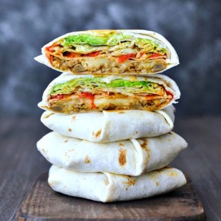 Taco Crunch Wrap @spabettie #vegan #glutenfree