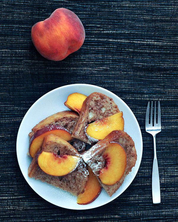 Peaches and Cream French Toast @spabettie