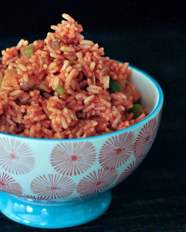 Spanish Rice in a bowl