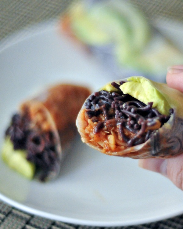 15 Healthy Smoothie Recipes | Natural Chow Buffalo Jack Noodle Rolls with Celery Ribbons @spabettie ...