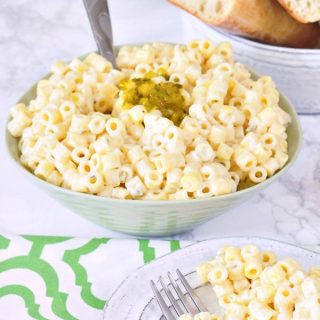 Hawaiian Macaroni Salad @spabettie #vegan #BBQ