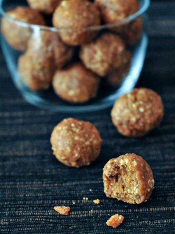 Savory BBQ Crunch Protein Balls @spabettie