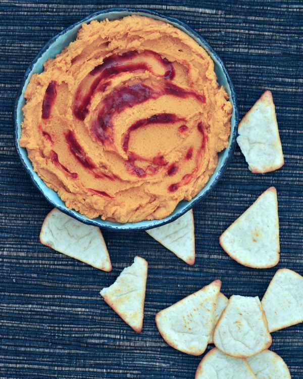 Whipped Lentil Chipotle Dip Vegan Vegetarian Smoky Spicy Pepper Flavor