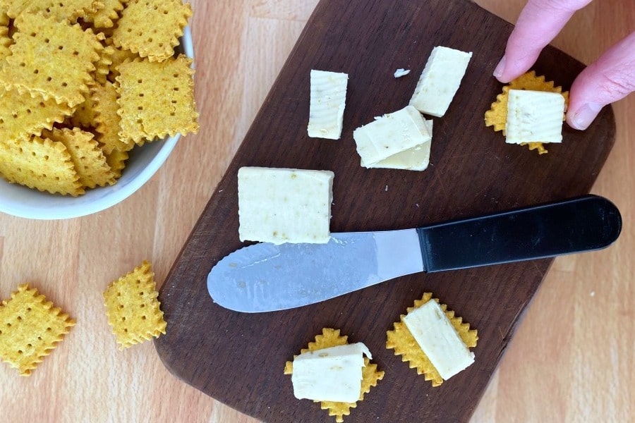 Vegan Cheese Crackers Gluten Free Snack spabettie