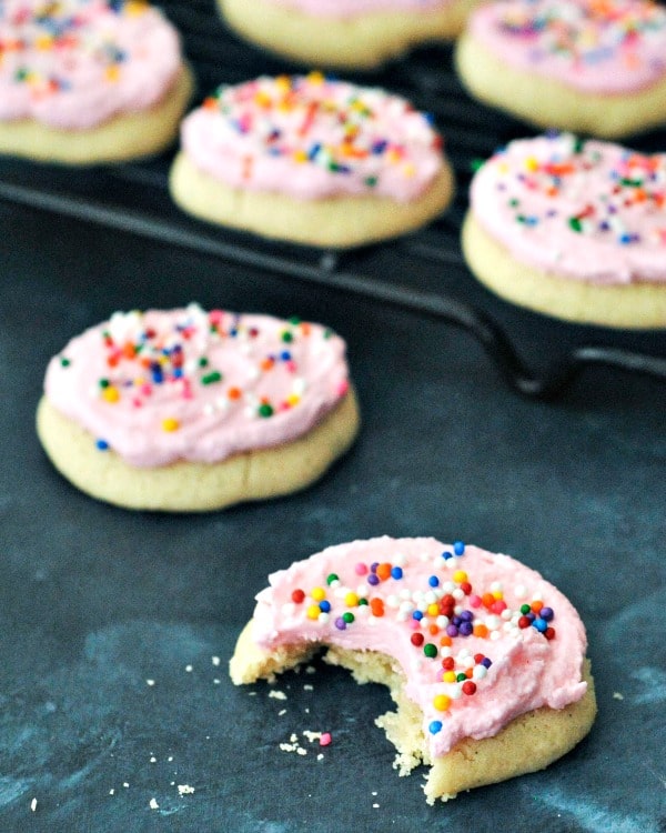 Frosted Soft Sugar Cookies Vegan Gluten Free @spabettie