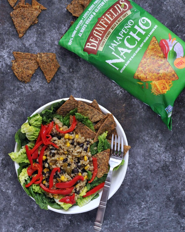 One Skillet Veggie Bean Burrito Bowls Vegan Vegetarian Protein Low Carb