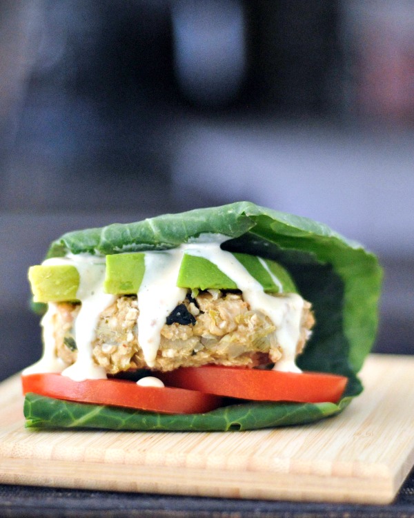 Tangy Spinach Artichoke Burgers Low Carb Wrap @spabettie