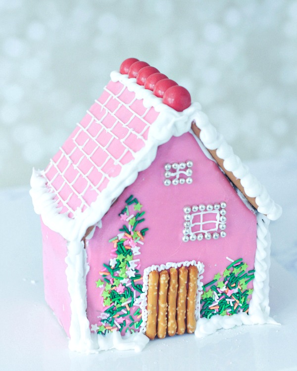 Cardamom Protein Cookie Gingerbread House @spabettie #glutenfree #vegan
