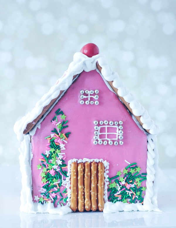 Cardamom Protein Cookie Gingerbread House @spabettie #vegan #glutenfree