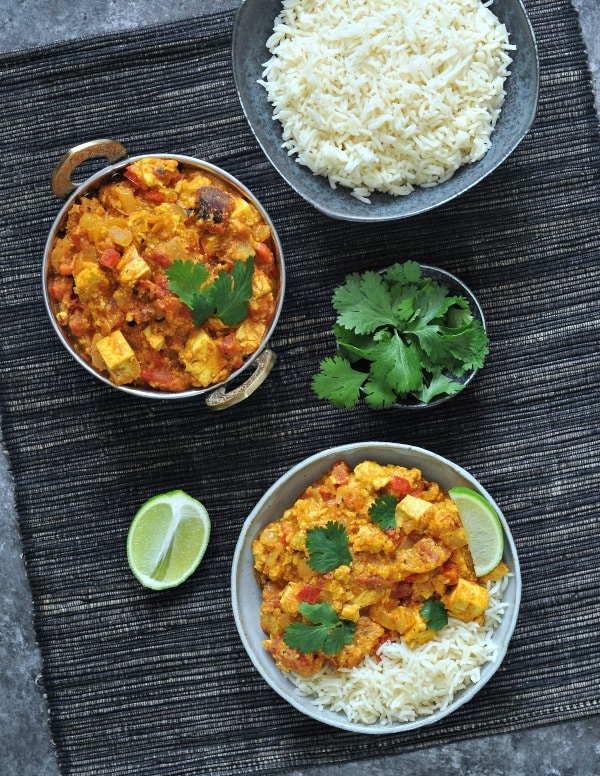 Tofu Paneer Tikka Masala @spabettie #vegan #dairyfree