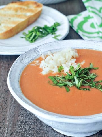 Tomato Orange Soup @spabettie #dairyfree #vegan
