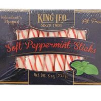 King Leo Peppermint Soft Sticks 8 oz. Box