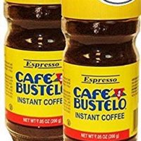 Bustelo Instant Coffee. Large 7.05 oz glass jar. Pack of 2