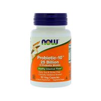 NOW Probiotic-10 25 Billion,50 Veg Capsules