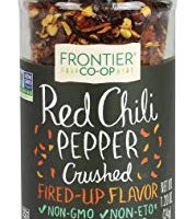 Frontier Chili Peppers Red Crushed (15,000 Heat Units), 1.2-Ounce Bottle