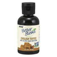 NOW Foods - Better Stevia Liquid Sweetener English Toffee - 2 oz.