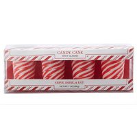 Two's Company 80982 Peppermint Shot Glasses in Gift Box (Set of 4) Red