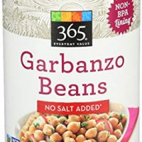 365 Everyday Value, Garbanzo Beans, No Salt Added, 15.5 oz