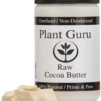 Raw Cocoa Butter 16 oz. / 1 lb. 100% Pure Unrefined FOOD GRADE Arriba Nacional Cacao Bean, Bulk Rich Chocolate Aroma For Lip Balms, Stretch Marks, DIY Base For Body Butters & Soap Making