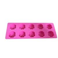 Halloween Skull Ice Cube Chocolate Candy Silicone Mold 