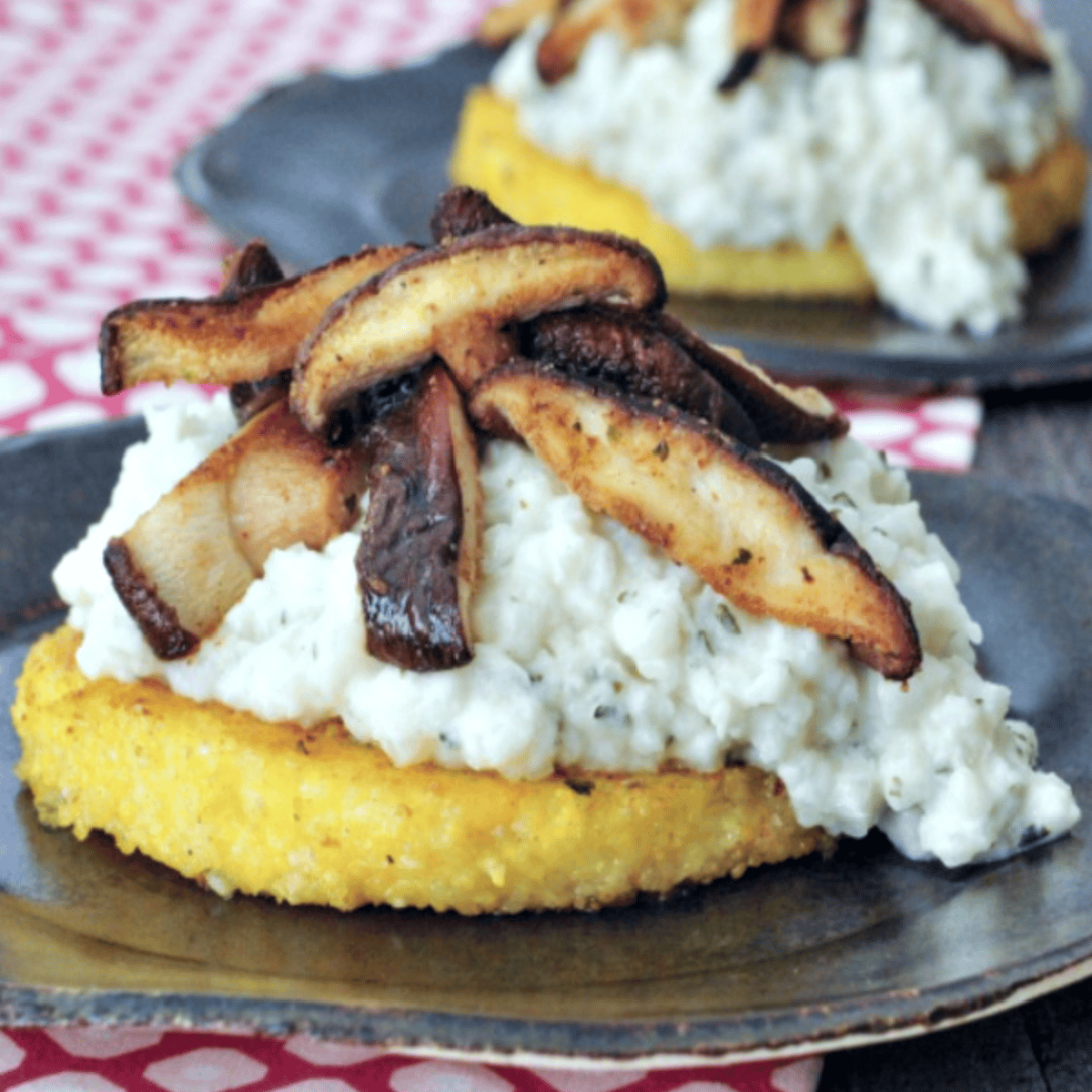 Shiitake Cauliflower Risotto