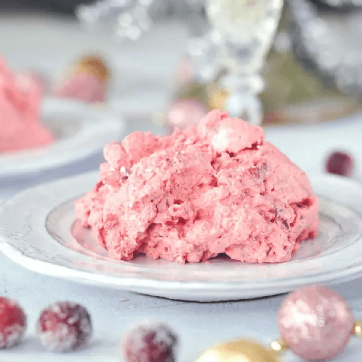 Cranberry Fluff Jello Salad