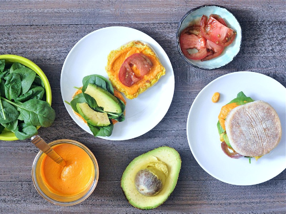 Vegan Breakfast Sandwich