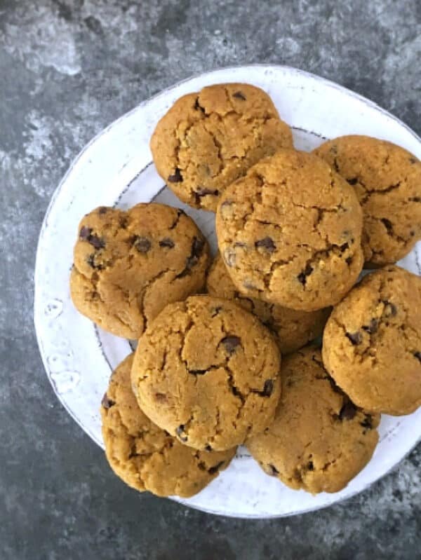 Pumpkin Cookies gluten free vegan recipe spabettie